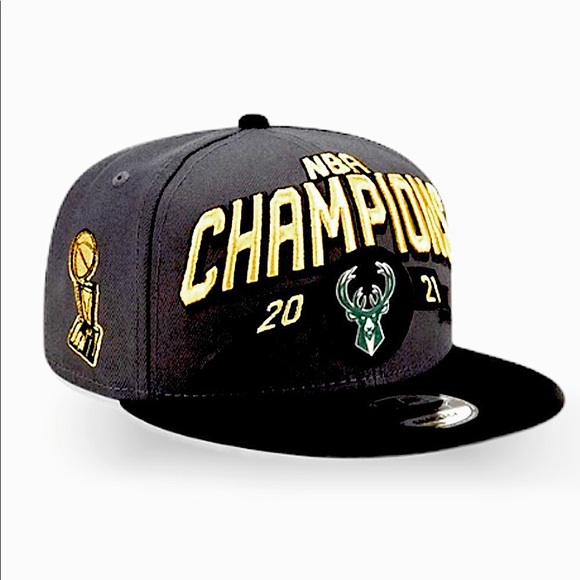 2021 New Era Bucks NBA Championship Snapback hat - Picture 9 of 12